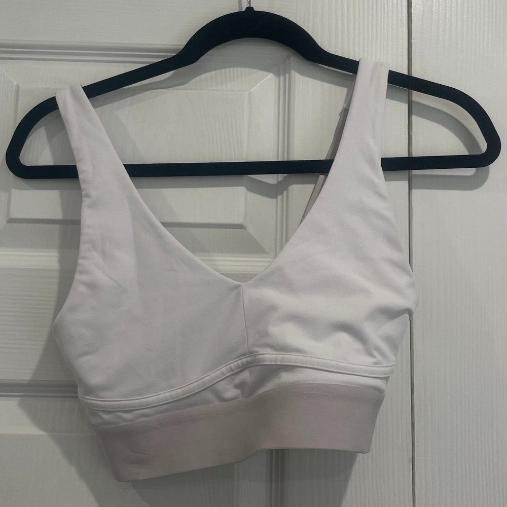 Fabletics White Sports Bra